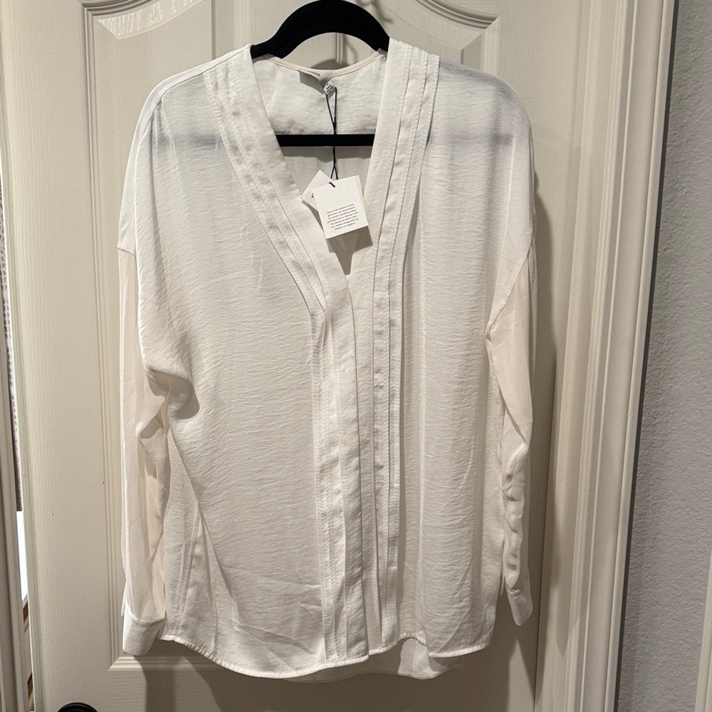 Elegant White Women's Top